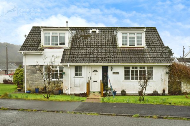 Thumbnail Detached bungalow for sale in Tawe Park, Ystradgynlais, Swansea, West Glamorgan
