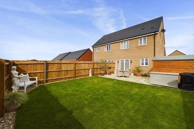 Semi-detached house for sale in Walken Way, Crowland, Peterborough