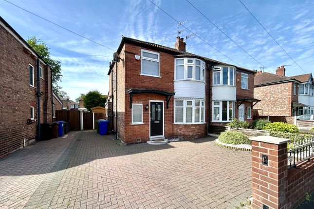Thumbnail Semi-detached house for sale in Cranleigh Drive, Cheadle, Stockport