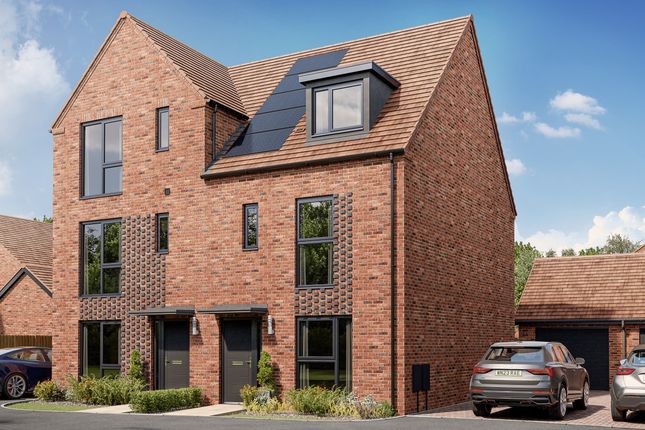 Thumbnail Semi-detached house for sale in "The Becket" at Anemone Avenue, Stafford