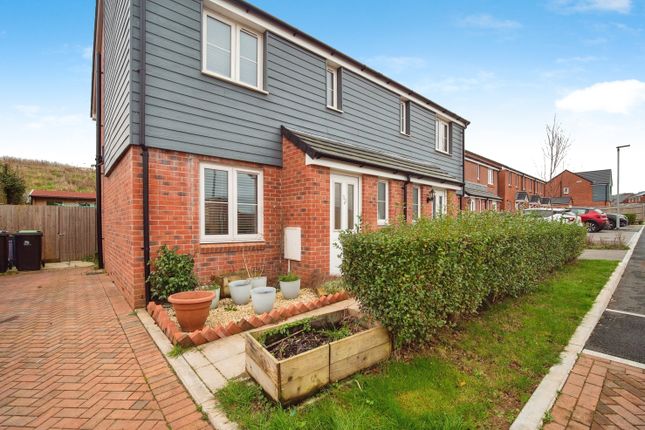 Thumbnail Semi-detached house for sale in Cranesbill Way, Weymouth, Dorset