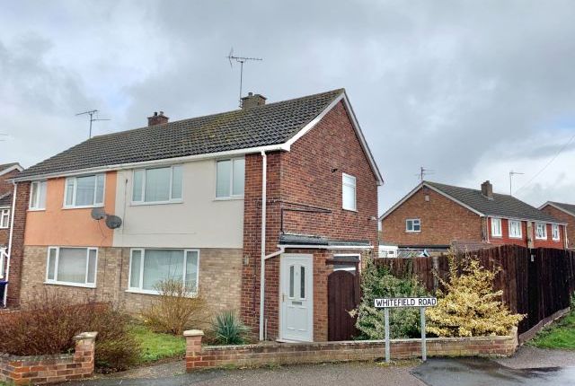Thumbnail Semi-detached house for sale in Whitefield Road, Duston, Northampton
