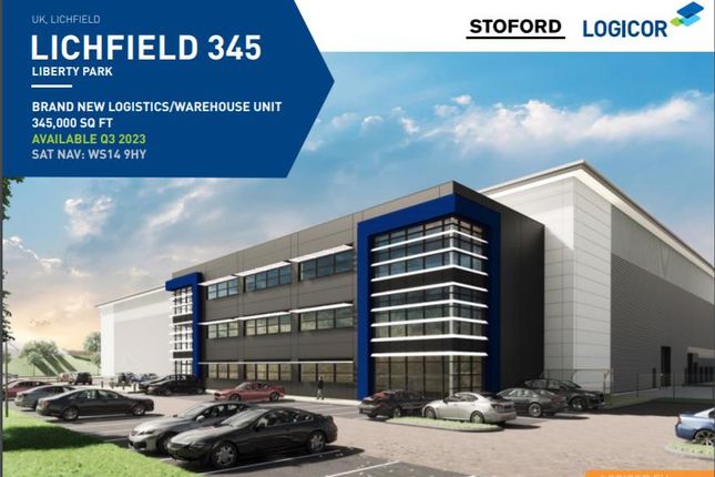 Thumbnail Industrial for sale in Lichfield 283, A38, Lichfield, Staffordshire