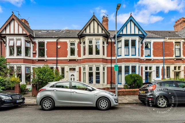 Thumbnail Terraced house for sale in Victoria Park Road West, Victoria Park, Cardiff