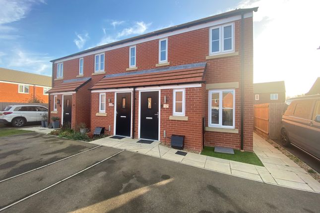 Thumbnail End terrace house for sale in Morton Close, Peterborough