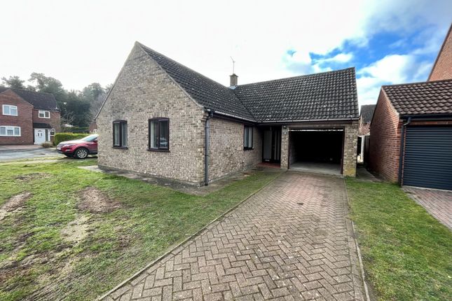 Thumbnail Detached bungalow to rent in Adeane Meadow, Mundford, Thetford