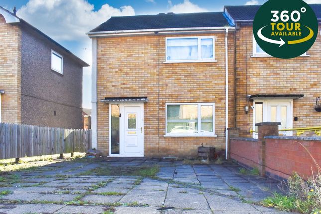 Thumbnail End terrace house for sale in Briar Road, Thurnby Lodge, Leicester