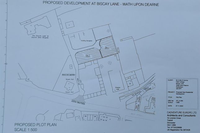 Land for sale in Biscay Lane, Wath-Upon-Dearne, Rotherham