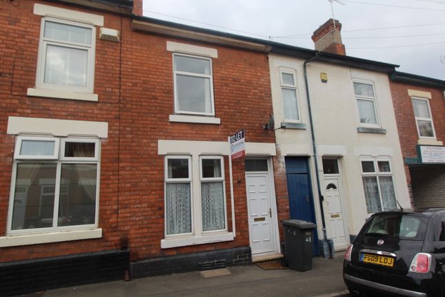 Thumbnail Terraced house to rent in Wild Street, Derby, Derbyshire