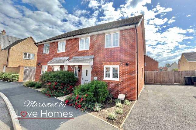 Semi-detached house for sale in Shackleton Gardens, Flitwick, Bedford