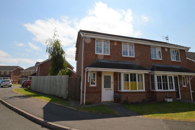 Thumbnail Semi-detached house for sale in Tuphall Close, Chellaston, Derby