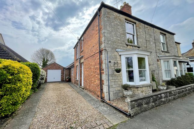 Thumbnail Semi-detached house for sale in Church Street, Deeping St. James, Peterborough