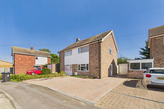 3-bed semi-detached on 32 Hatchcroft Gardens, Colchester, £300,000