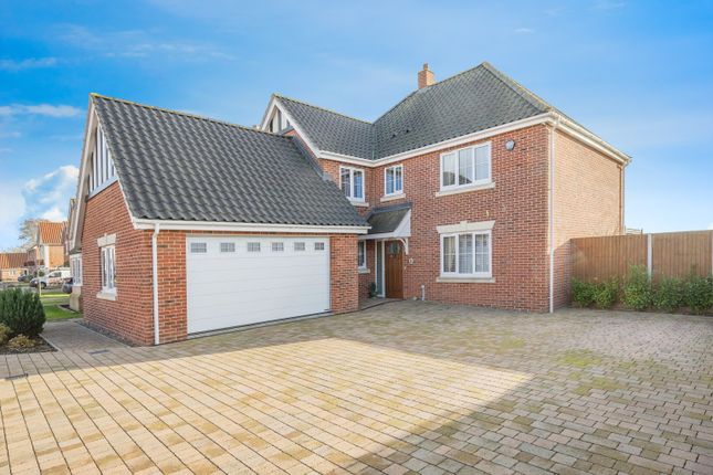 Thumbnail Detached house for sale in Newstead Gardens, Blofield, Norwich, Norfolk