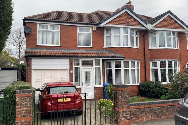 Thumbnail Semi-detached house for sale in Royston Road, Urmston, Manchester