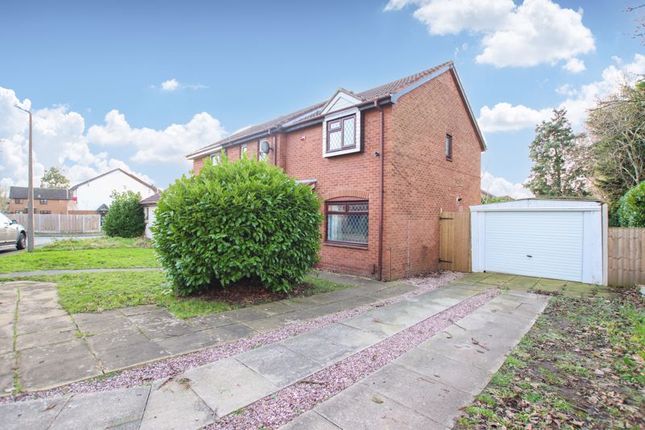 Thumbnail Semi-detached house for sale in Melford Drive, Prenton, Wirral