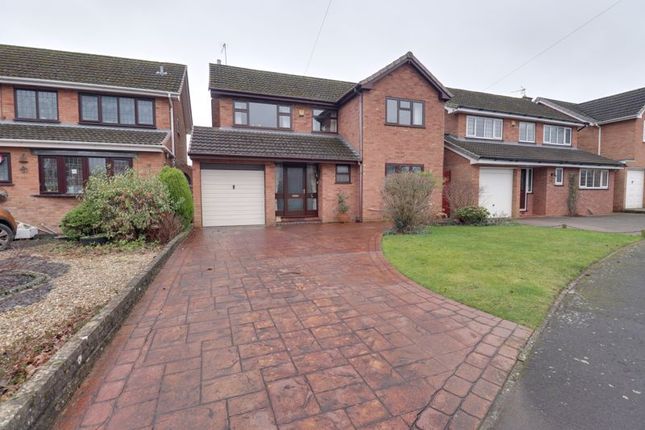 Detached house for sale in Ashleigh Crescent, Wheaton Aston, Staffordshire