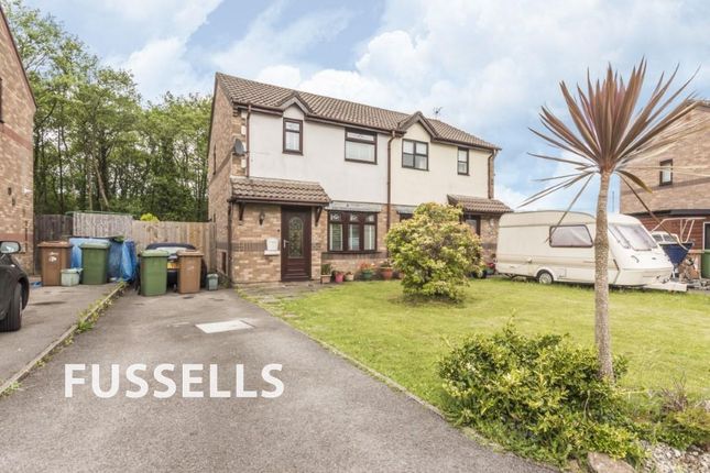 Thumbnail Semi-detached house for sale in Castell Morgraig, Caerphilly