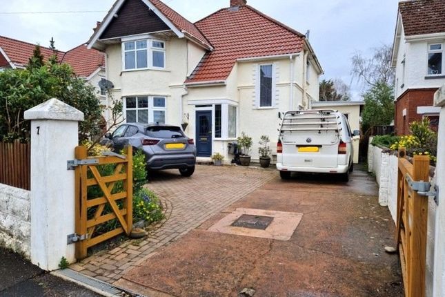 Thumbnail Detached house for sale in Barnfield Avenue, Exmouth, Devon