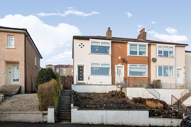 Thumbnail End terrace house for sale in Monteith Drive, Stamperland, Glasgow