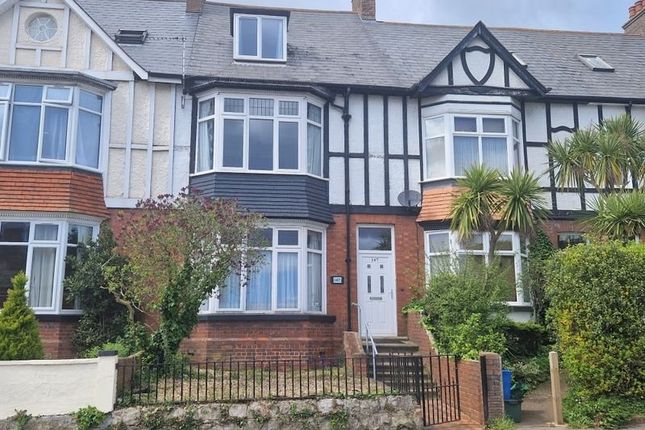 Thumbnail Terraced house for sale in Exeter Road, Exmouth