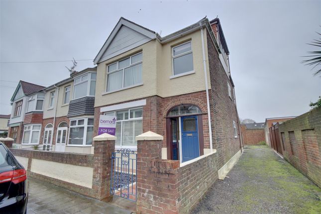 Thumbnail End terrace house for sale in Eastwood Road, Portsmouth