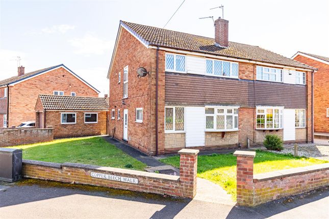 Semi-detached house for sale in Copper Beech Walk, Bottesford, Scunthorpe