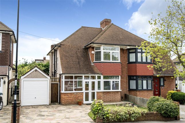 Thumbnail Semi-detached house for sale in Eversley Way, Croydon