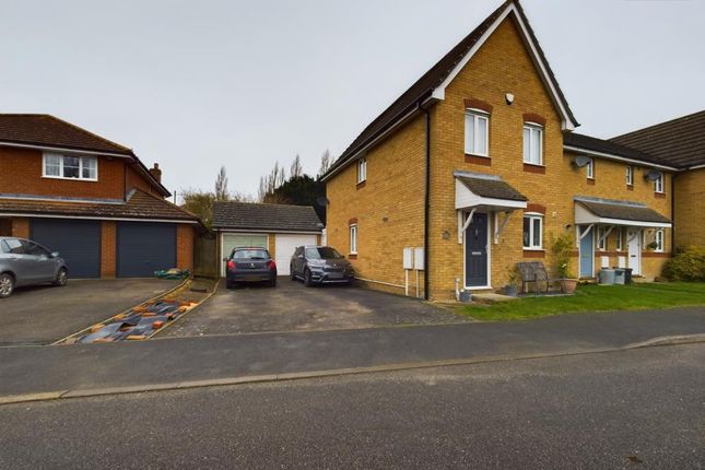 Thumbnail End terrace house for sale in Foreman Way, Crowland, Peterborough