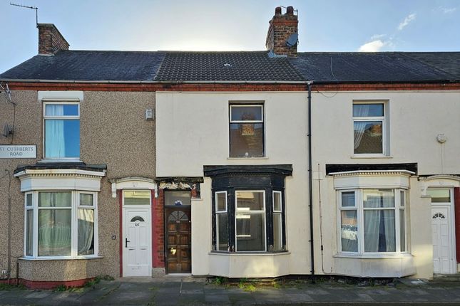 Thumbnail Terraced house for sale in 44 St. Cuthberts Road, Stockton-On-Tees, Cleveland