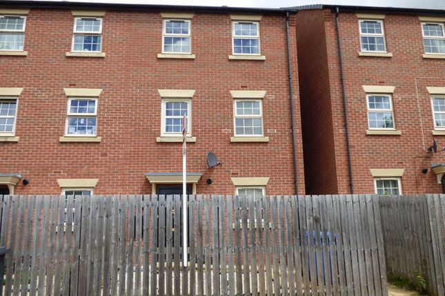 Thumbnail Terraced house to rent in Towpath Court, Spondon, Derby