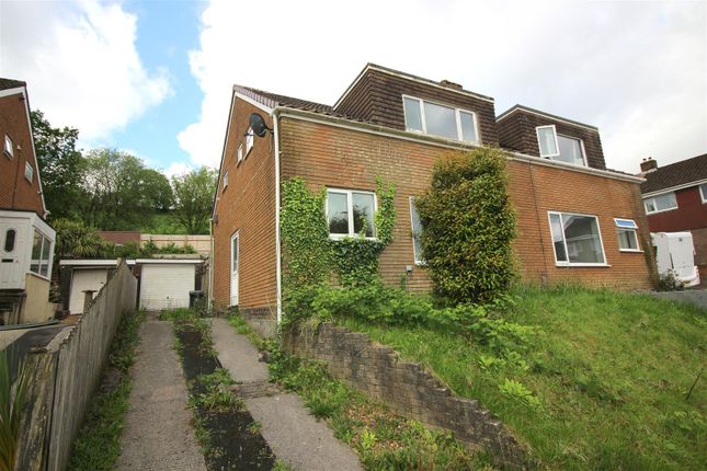 Thumbnail Semi-detached house for sale in Cherry Park, Plympton, Plymouth