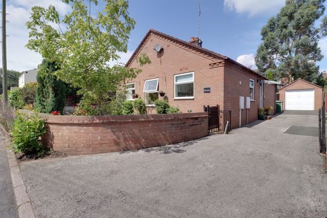 Thumbnail Detached bungalow for sale in Wharf Road, Gnosall, Stafford