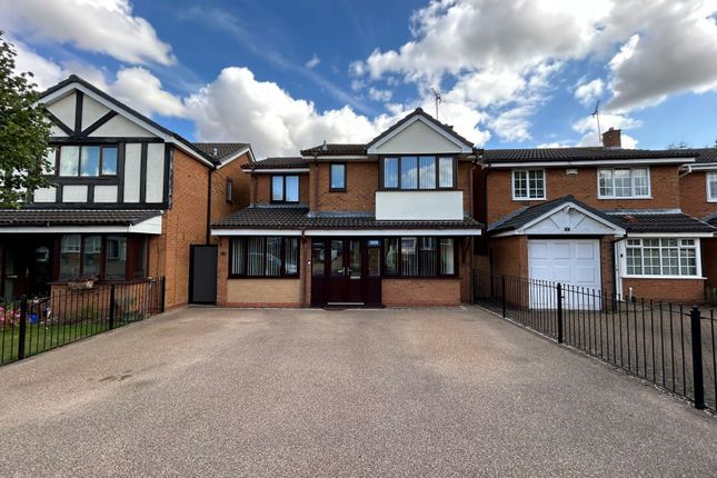 Thumbnail Detached house for sale in Tewkesbury Drive, Bedworth, Warwickshire