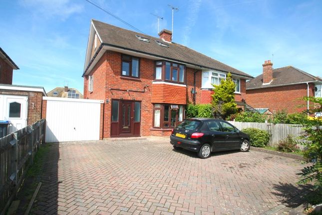 Thumbnail Semi-detached house for sale in Strand Parade, The Strand, Goring-By-Sea, Worthing