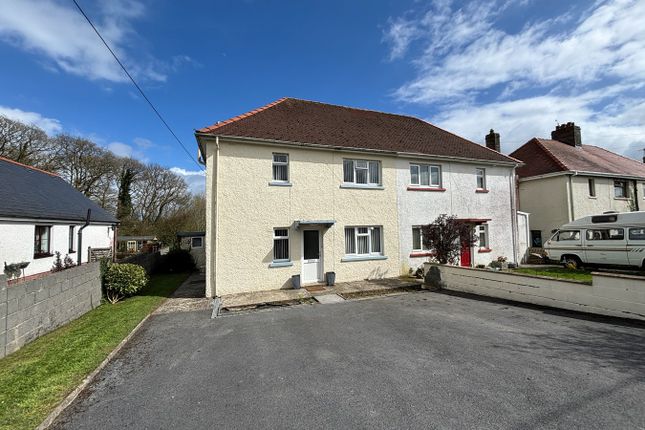 Semi-detached house for sale in Llanwnnen, Lampeter