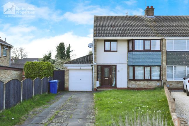 Thumbnail Semi-detached house for sale in Marton Grove, Hatfield, Doncaster, South Yorkshire