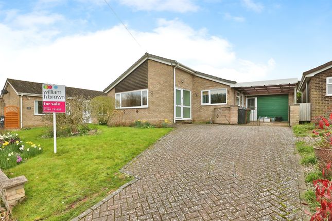 Thumbnail Detached bungalow for sale in Newfields, Sporle, King's Lynn