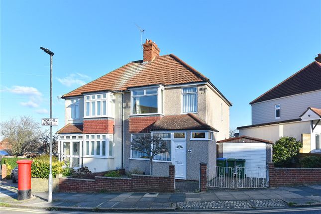 Thumbnail Semi-detached house for sale in Thornhill Avenue, Plumstead, London