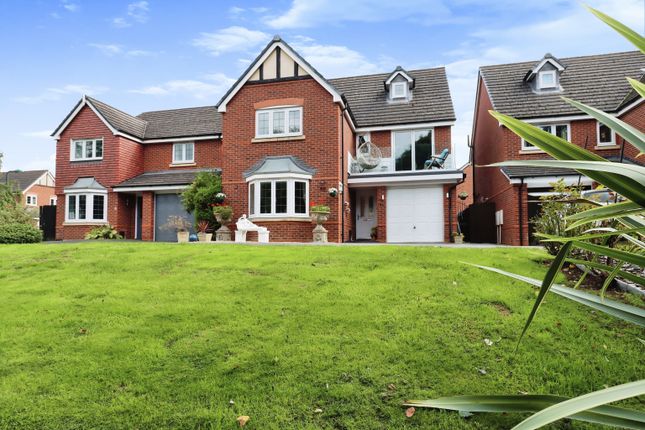 Thumbnail Detached house for sale in Drake Close, Shrewsbury