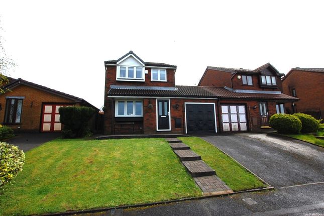 Link-detached house for sale in The Mere, Ashton-Under-Lyne, Greater Manchester
