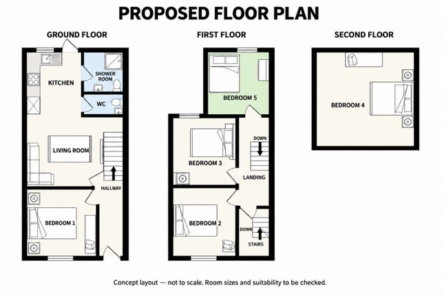 5 Bedroom Terraced in CF24 4DF
