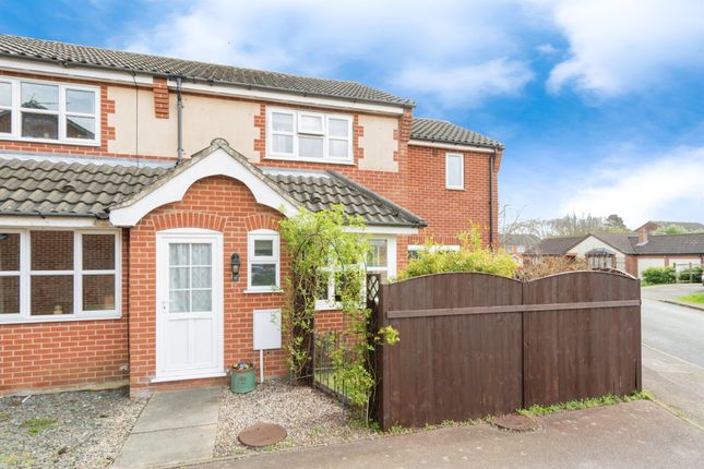 Thumbnail End terrace house for sale in Hewitts Close, Briston, Melton Constable