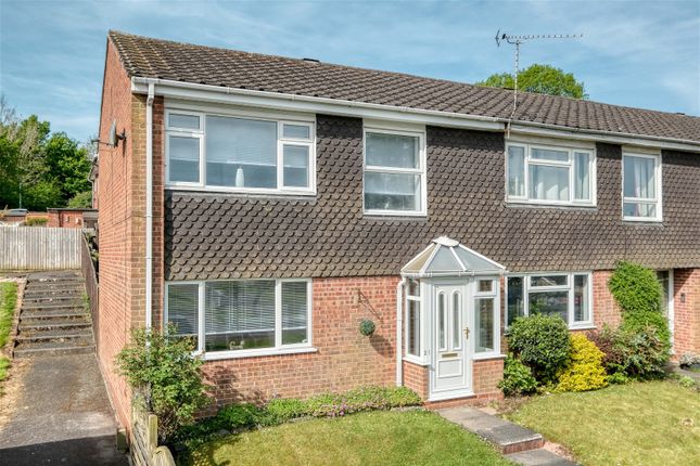 Thumbnail End terrace house for sale in Lea Croft Road, Crabbs Cross, Redditch