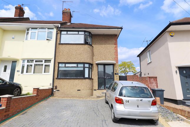 Thumbnail End terrace house for sale in Carr Road, Northolt