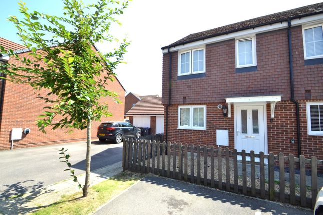 Thumbnail End terrace house for sale in Parker Drive, Buntingford