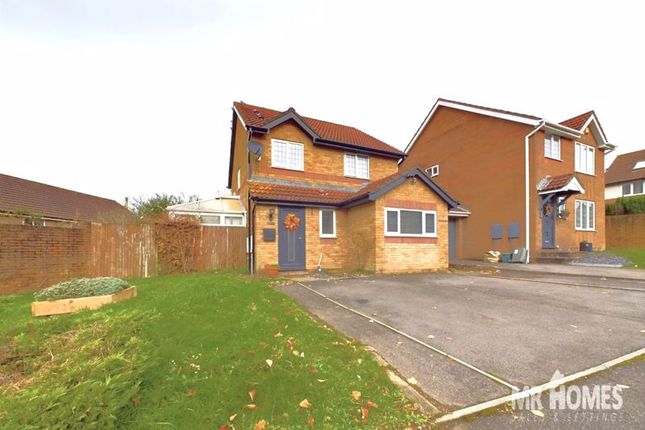 Thumbnail Detached house for sale in Heol Collen, Culverhouse Cross, Cardiff