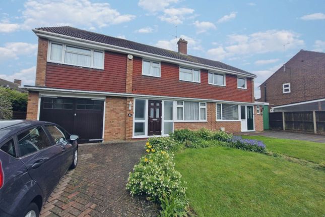 Thumbnail Semi-detached house for sale in Torquay Drive, Luton