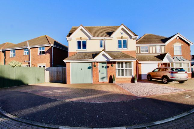Thumbnail Detached house for sale in Oxburgh Close, Park Farm, Stanground, Peterborough