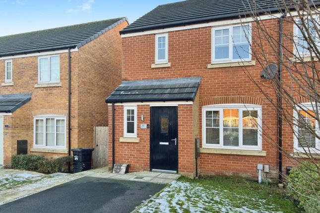 Thumbnail Semi-detached house for sale in Worthington Place, Leigh